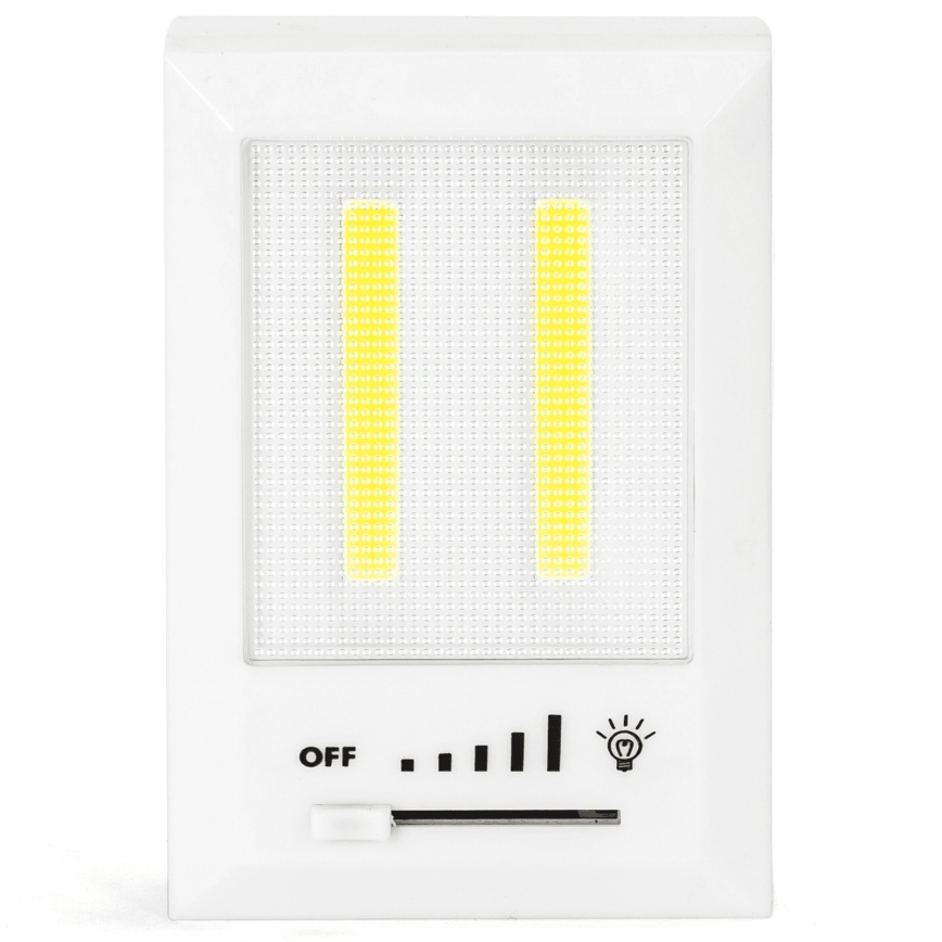 Aigostar - Tragbare LED-Nachtleuchte LED/4xAAA 6500K