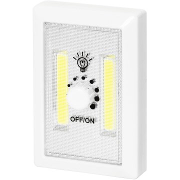 Aigostar - Tragbares LED-Nachtlicht LED/3xAAA 6500K