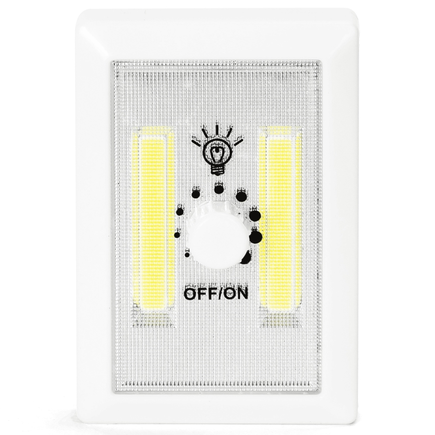 Aigostar - Tragbares LED-Nachtlicht LED/3xAAA 6500K