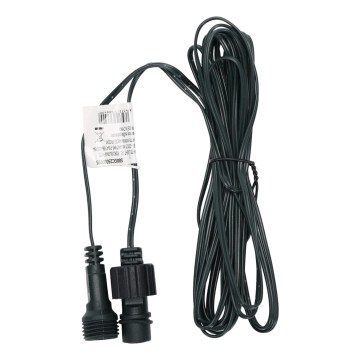 Aigostar - Verlängerungskabel für Lichterketten (Außenbereich), 5 m, Schutzart IP45, dunkelgrün