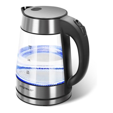 Aigostar - Wasserkocher 1,7 l 2200W/230V klar/schwarz