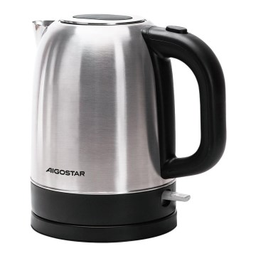 Aigostar - Wasserkocher 1,7l 2200W/230V matt Chrom