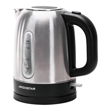 Aigostar - Wasserkocher 1,7l 2200W/230V matt Chrom