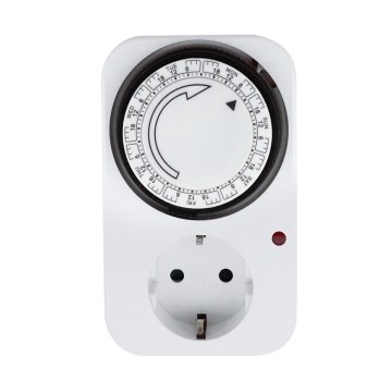 Aigostar - Wöchentliche mechanische Zeitschaltuhr 250V/16A