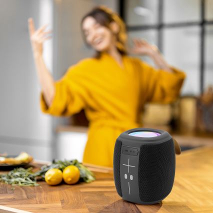 AKAI ABTS-V5 BL - kabelloser Lautsprecher mit Mikrofon 3W/1200 mAh blau