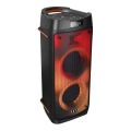 AKAI PARTY BOX 810 - Kabelloser Lautsprecher 65W/230V 5000 mAh + Fernbedienung