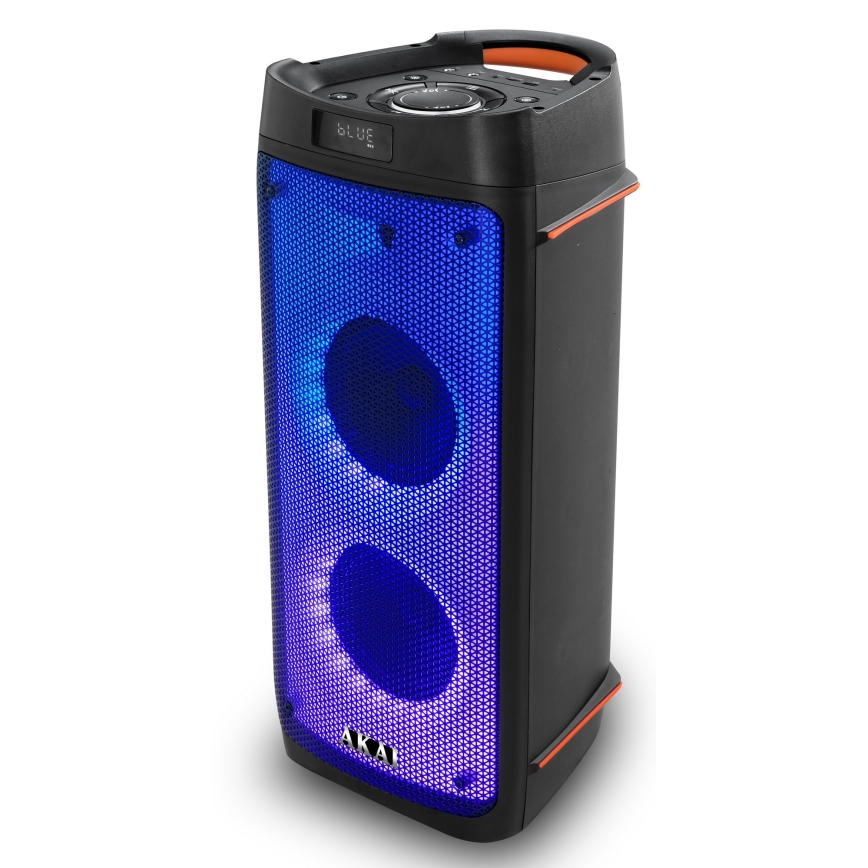 AKAI PARTY BOX 810 - Kabelloser Lautsprecher 65W/230V 5000 mAh + Fernbedienung