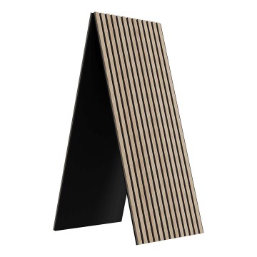 Akustik-Wandpanel VASALUND 240x52 cm Eiche