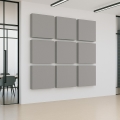 Akustikpaneel SILENCE 58x58 cm grau