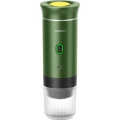 Aligator ACM003 - Tragbare wiederaufladbare Reisekaffeemaschine PortaCaffé 3-in-1 72W/7500 mAh grün