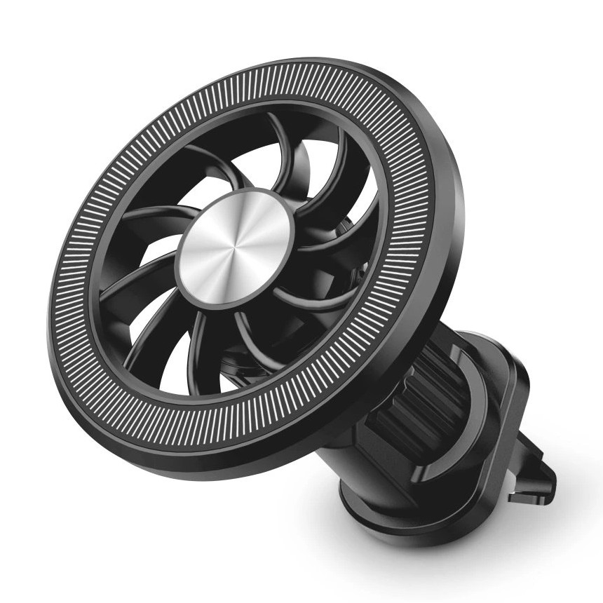 Aligator AMS06BK - Magnetische Handyhalterung fürs Auto MagSafe, schwarz