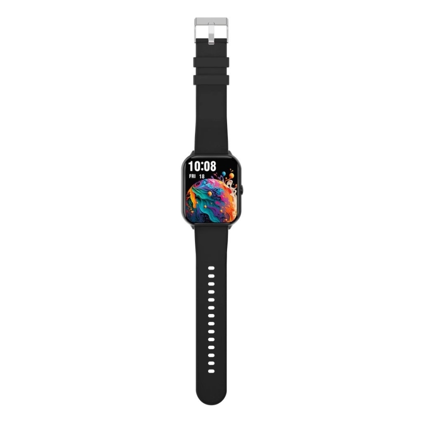 Aligator AW10BK - Smartwatch Watch GO, 220 mAh, IP67, schwarz