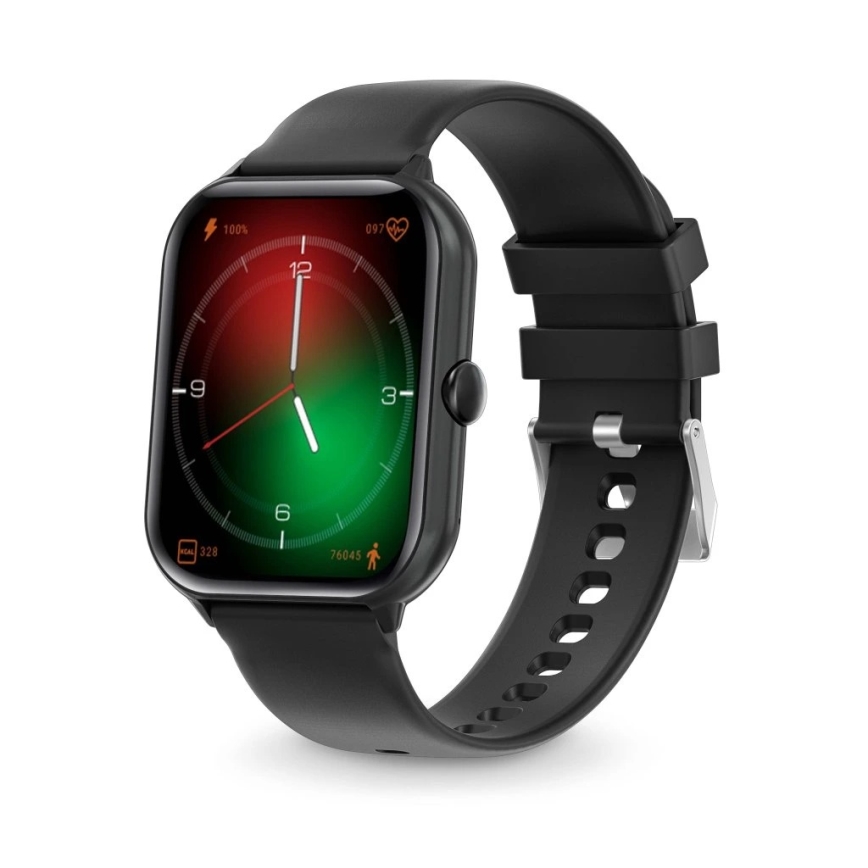 Aligator AW10BK - Smartwatch Watch GO, 220 mAh, IP67, schwarz