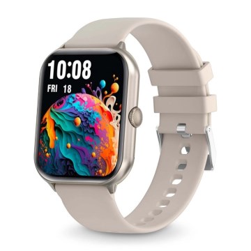 Aligator AW10SR - Smartwatch Watch GO 220 mAh IP67 cremefarben