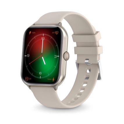Aligator AW10SR - Smartwatch Watch GO 220 mAh IP67 cremefarben