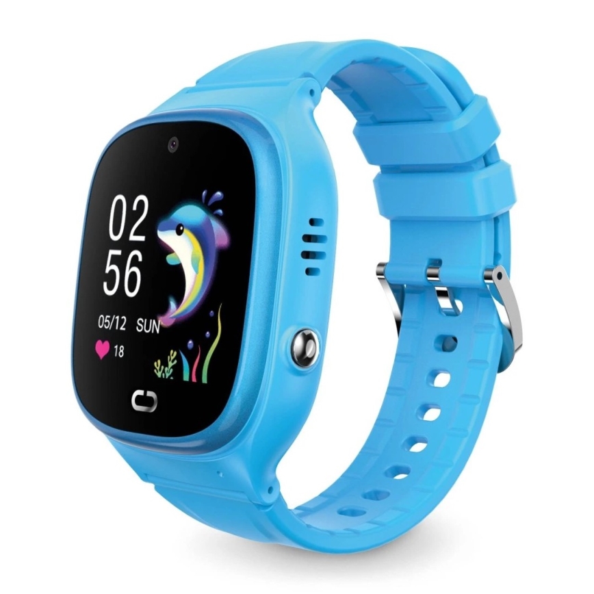 Aligator AW11BE - Smartwatch Watch Junior 2 450 mAh IP67 Wi-Fi blau