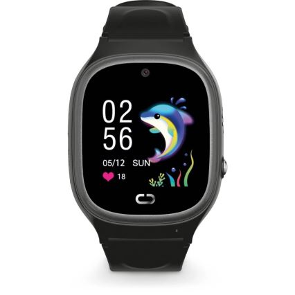 Aligator AW11BK - Kinder-Smartwatch Watch Junior 2, 450 mAh, IP67, Wi-Fi, schwarz