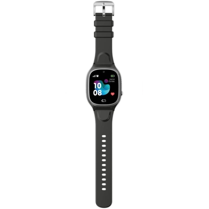 Aligator AW11BK - Smartwatch Watch Junior 2 450 mAh IP67 Wi‑Fi schwarz