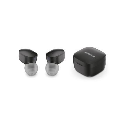 Aligator TWS05 - Kabellose In-Ear-Pods LITE 200 mAh + 2x 30 mAh IP30 schwarz
