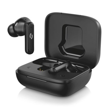 Aligator TWS07 - Kabellose In-Ear-Pods, LCD + ANC, 400 mAh + 2x 40 mAh, Schwarz