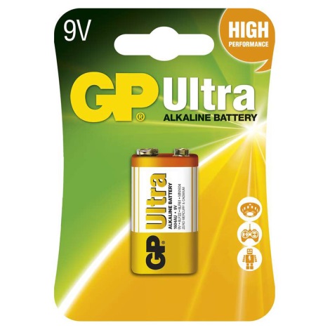Alkalische Batterie 6LF22 GP ULTRA 9V
