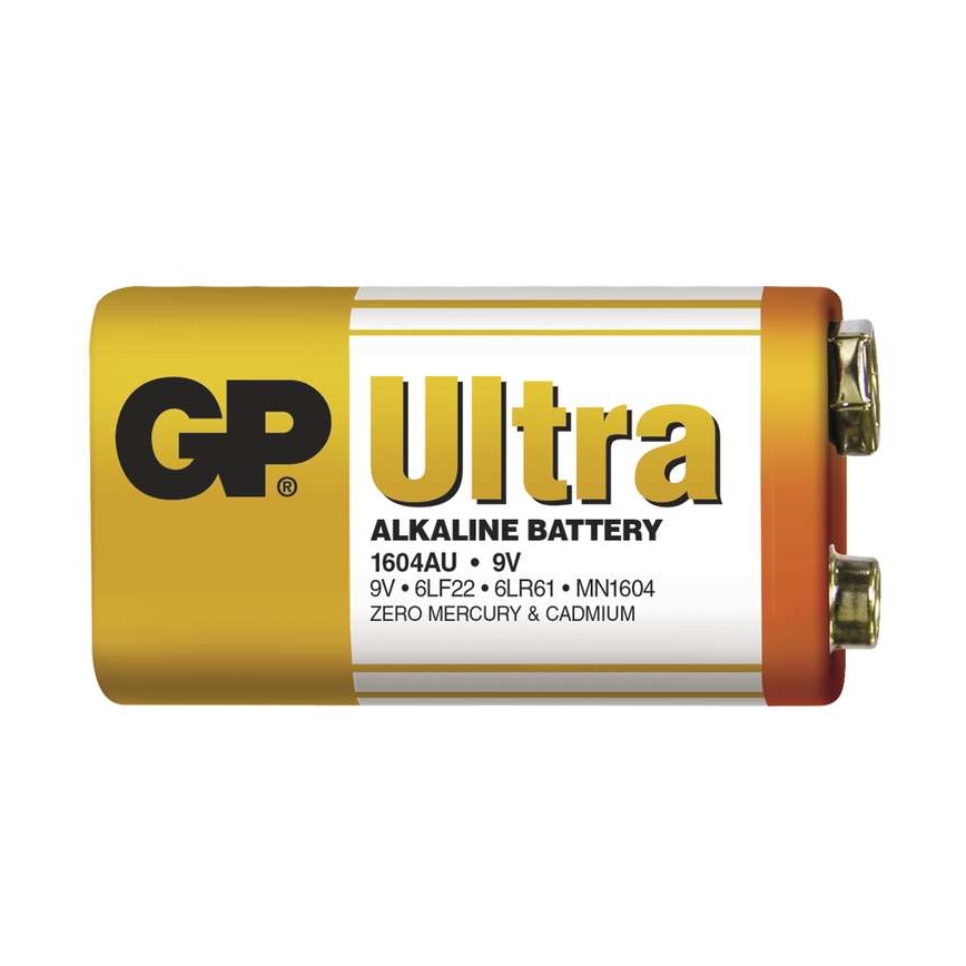 Alkalische Batterie 6LF22 GP ULTRA 9V