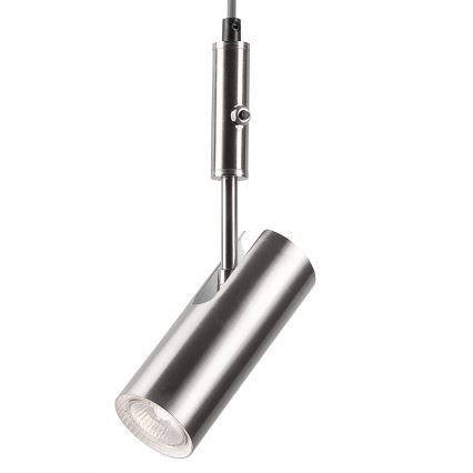 Deckenleuchte an Kabel ALMA 1xGU10/35W/230V Chrom