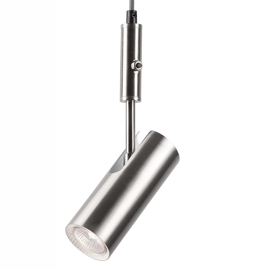 Deckenleuchte an Kabel ALMA 1xGU10/35W/230V Chrom