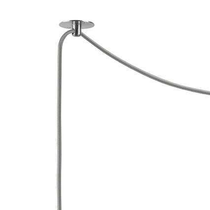 Deckenleuchte an Kabel ALMA 1xGU10/35W/230V Chrom