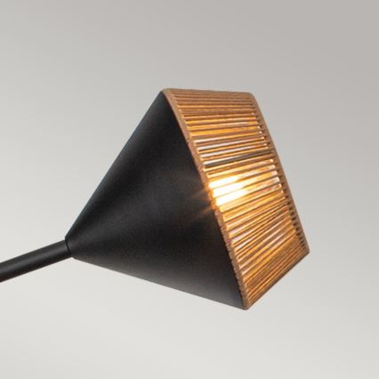 Alora Mood - Pendelleuchte mit Stab DAPHNE 6xE14/40W/230V schwarz/braun