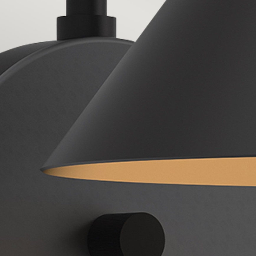 Alora Mood - Wandleuchte REMYCK 1xE27/60W/230V schwarz