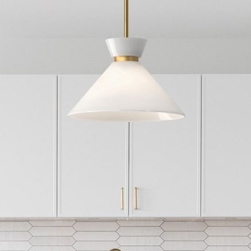 Alora Mood - Stab-Pendelleuchte HALSTON 1xE27/60W/230V, goldfarben