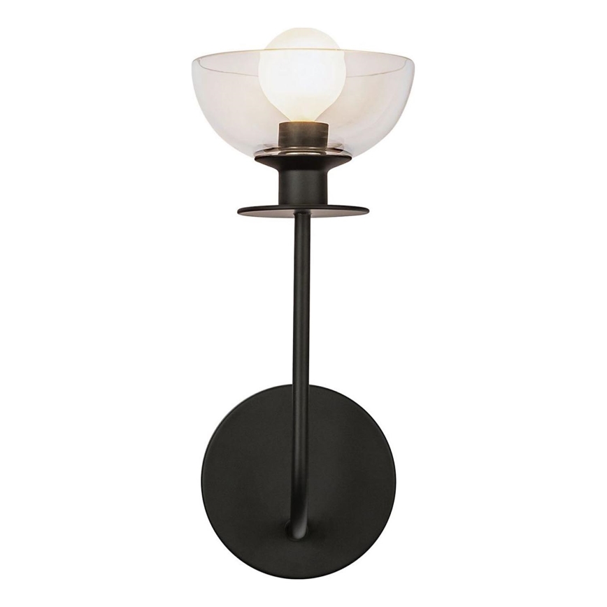 Alora Mood - Wandleuchte SYLVIA 1xE14/40W/230V schwarz