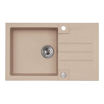 ALVEUS 1090946 - Spülbecken ROCK 78x48 cm Granit/beige