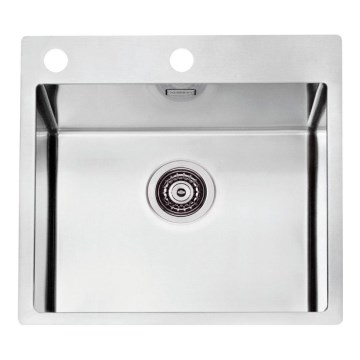 ALVEUS 1103609 - Spülbecken PURE 52,5x51,5 cm Satin