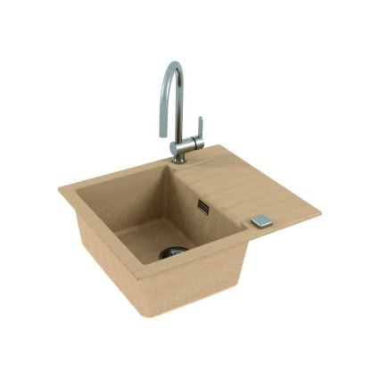 ALVEUS 1132019 - Spülbecken CADIT 59x50 cm Granit/beige