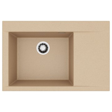 ALVEUS 1149302 - Küchenspüle PURE 79x51,5 cm Granit/Braun