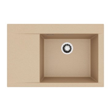 ALVEUS 1149501 - Küchenspüle PURE 79x51,5 cm Granit/braun