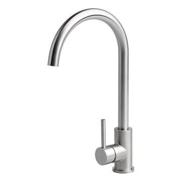 ALVEUS ES3508A - Spültischarmatur VIOLA 36,7 cm gebürsteter Stahl