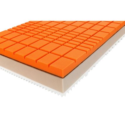 Ambiamo - Schaumstoffmatratze URANOS 1 120x200 cm mit Kokosfaser