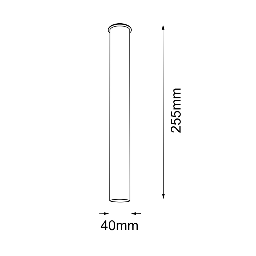 Amplex - Strahler AKADI 1xGU10-MR11/15W/230V Messing