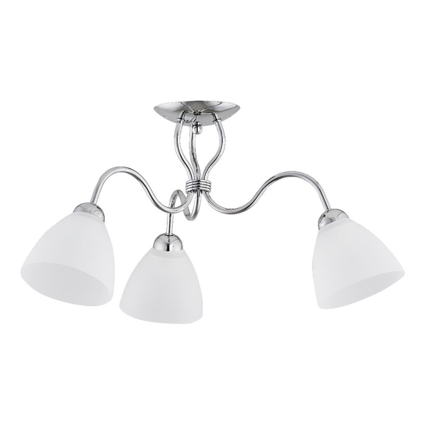 Anbauleuchte ARIEL 3xE27/15W/230V glänzendes Chrom