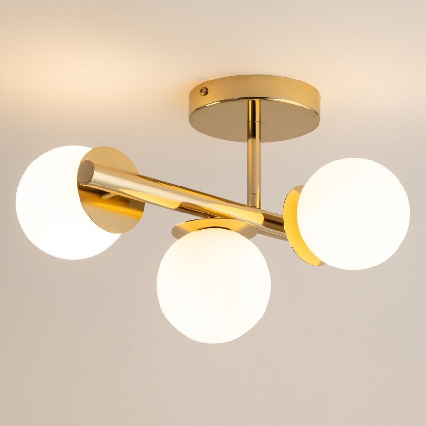 Anbauleuchte AVOLA 3xG9/12W/230V golden