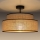 Anbauleuchte BOHO 1xE27/60W/230V beige