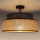 Anbauleuchte BOHO 1xE27/60W/230V braun/beige