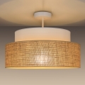 Anbauleuchte BOHO 1xE27/60W/230V d 40 cm weiß/beige
