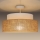 Anbauleuchte BOHO 1xE27/60W/230V weiß/beige
