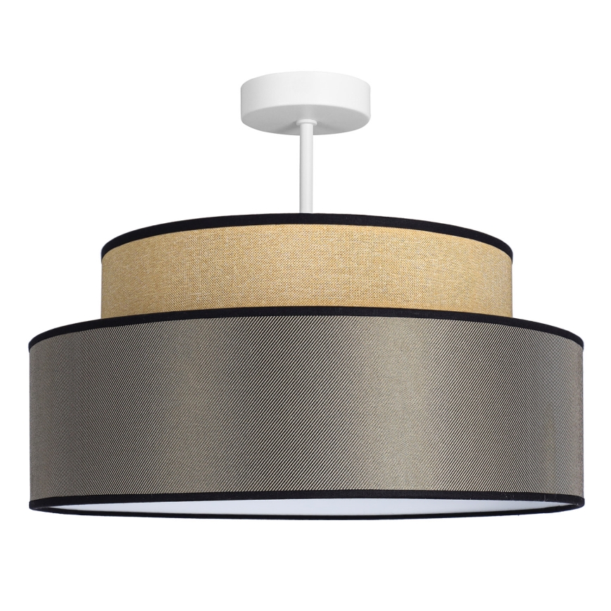 Anbauleuchte GRACE 1xE27/60W/230V beige/braun