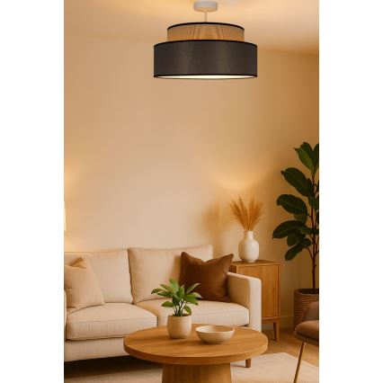 Anbauleuchte GRACE 1xE27/60W/230V beige/braun