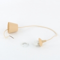 Anschlusskabel EDI 1xE27/60W/230V 90 cm beige